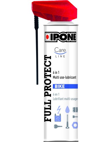 IPONE SPRAY FULL PROTECT 250ML SPRAY WIELOZADANIOWY PENETRUJE, ZABEZPIECZA STYKI, CHRONI PRZED WILGOCIĄ (CARELINE) (AKC) (12)