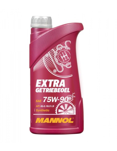 MANNOL EXTRA GETRIEBEOEL 75W90 API GL4/GL5 LS - OLEJ PRZEKŁADNIOWY SYNTETYCZNY 1L (75W-90)