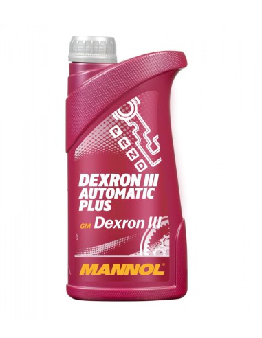 MANNOL DEXRON III AUTOMATIC PLUS - OLEJ PRZEKŁADNIOWY 1L (8206)