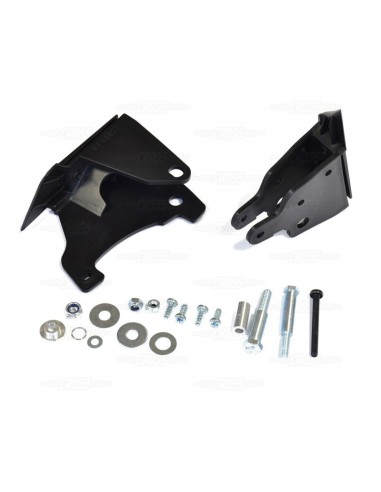 POLISPORT WYPRZEDAŻ ALUMINIOWY ZESTAW MONTAZOWY DO LISTKÓW QWEST / MX ROCKS LEVER MOUNTING KIT SUZUKI