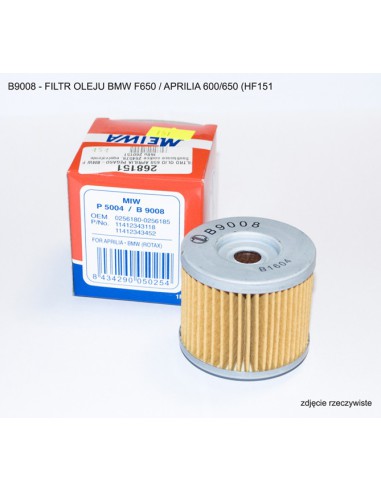 MIW (MEIWA) FILTR OLEJU BMW F650 / APRILIA 600/650 (HF151) (50)