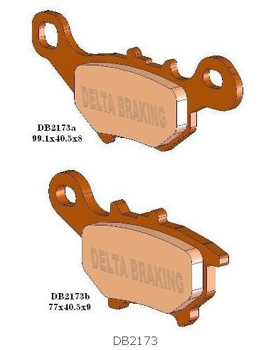 DELTA BRAKING KLOCKI HAMULCOWE KH384