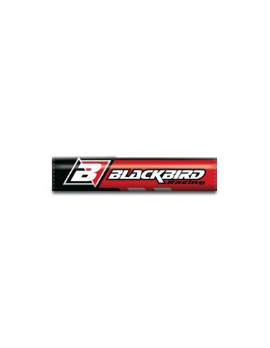 BLACKBIRD OSŁONA KIEROWNICY (NA POPRZECZKĘ) LOGO BLACKBIRD KOLOR CZERWONY