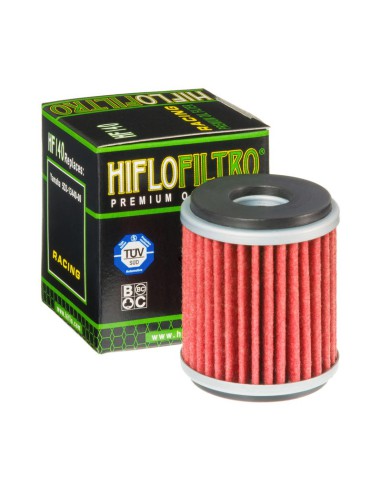 HIFLO FILTR OLEJU HF 140 YAMAHA YZF 250 '09-'20, MT 125 '15-'19, YZF 450 '09-'20, WRF 250/450 09-20, YFZ, YBR, YFM 250 (50)