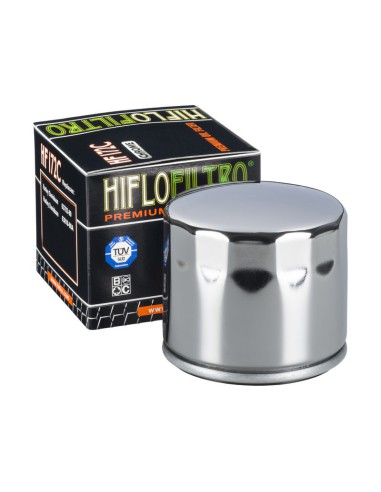 HIFLO FILTR OLEJU HF 172 HARLEY-DAVIDSON (CHROMOWANY) (50)