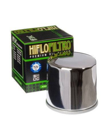 HIFLO FILTR OLEJU HF 204 HONDA/ KAWASAKI/ YAMAHA CHROM (50)