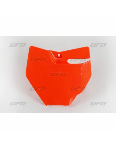 UFO TABLICA NA NUMER STARTOWY KTM SX 85 18-19 KOLOR POMARAŃCZOWY FLUO