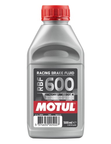 MOTUL PŁYN HAMULCOWY RACING RBF 600 DOT4 0,5L FACTORY LINE (SYNTETYCZNY)