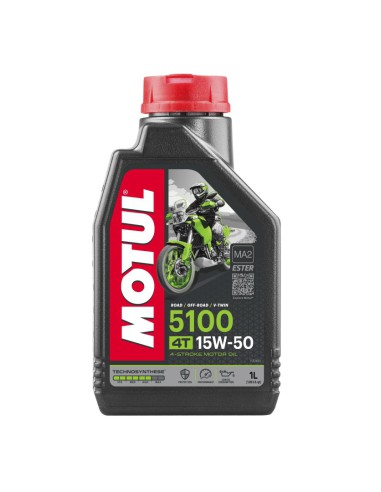 MOTUL OLEJ SILNIK 5100 4T ESTER 15W50 1L