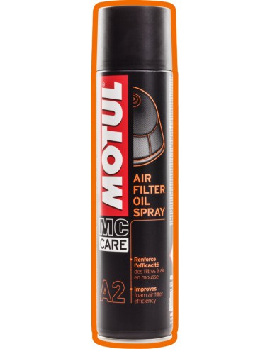 MOTUL A2 AIR FILTER OIL 0,4L SPRAY (DO FILTRÓW POWIETRZA)