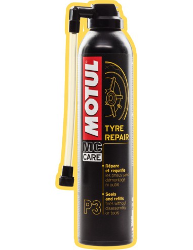 MOTUL P3 TYRE REPAIR 0,3L (ŚRODEK DO PRZEBITYCH OPON)