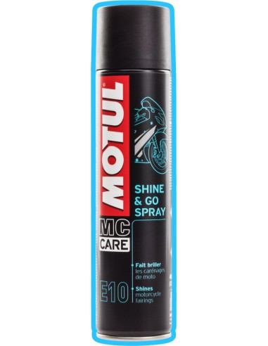 MOTUL E10 SHINE AND GO SPRAY 0,4L (CZYSZCZENIE I OCHRONA LAKIERU)