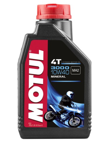 MOTUL OLEJ SILNIK 3000 4T 10W40 1L (MINERALNY)