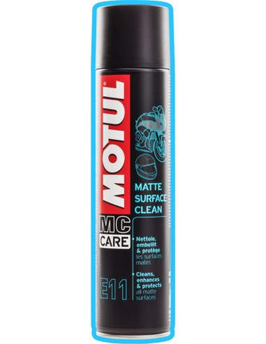 MOTUL E11 MATTE SURFACE CLEAN 400ML - DO CZYSZCZENIA POWIERZCHNI MATOWYCH