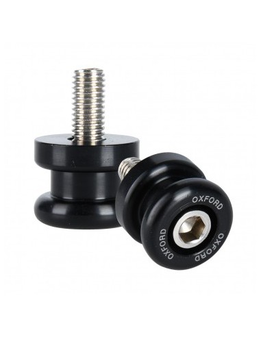 OXFORD BOBBINS ROLKI (SLIDERY) WKRĘCANE DO WAHACZA M12X1,25 KOLOR CZARNY