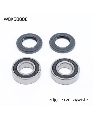 BEARING WORX ŁOŻYSKA KOŁA PRZEDNIEGO Z USZCZELNIACZAMI KAWASAKI Z750 04-06 TYLNEGO KX 125/250 86-96, KDX 200 89-06, KDX 250