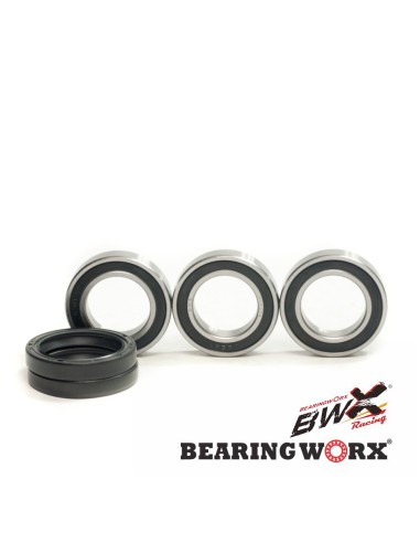 BEARING WORX ŁOŻYSKA KOŁA TYLNEGO Z USZCZELNIACZAMI TYLNEGO KAWASAKI, KTM, SUZUKI, YAMAHA (25-1406 25-1591) WBK90016 WBK60013