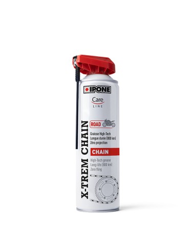 IPONE SPRAY CHAIN 500ML X-TREM ROAD SMAR DO ŁAŃCUCHÓW (CARELINE) (AKC) (12)