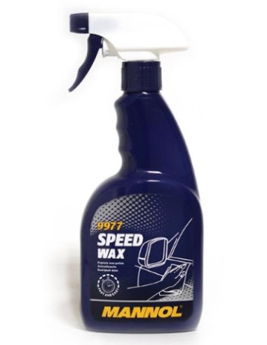 MANNOL SPEED WAX 500ML - WOSK DO POLEROWANIA W ATOMIZERZE (9977)