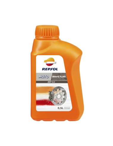 REPSOL PŁYN HAMULCOWY MOTO DOT 5.1 BRAKE FLUID 500ML (24)