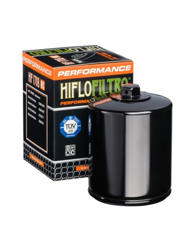 HIFLO FILTR OLEJU HF170BRC RACING HARLEY-DAVIDSON CZARNY