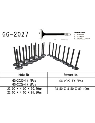 VESRAH ZAWÓR SSĄCY YAMAHA R1/FZS1000 '98-04' (OEM: 4XV-12112-00) (1SZT.) (MADE IN JAPAN)