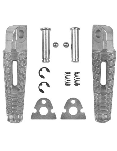 BIKETEC PARTS ZESTAW PODNÓŻKÓW (PODNÓŻKI) PASAŻERA KOMPLETNY Z MOCOWANIAMI SUZUKI GSXR 600/750 '06-14, GSXR 1000 '05-14, B-KING