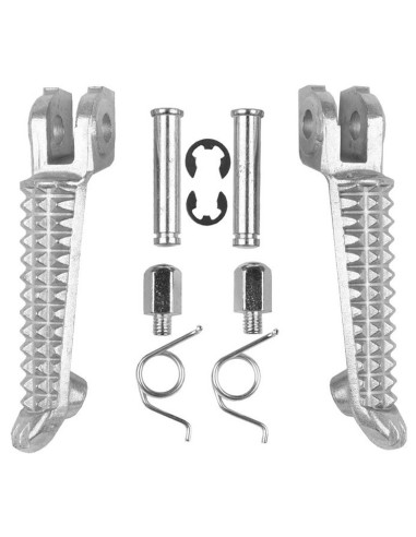 BIKETEC PARTS ZESTAW PODNÓŻKÓW (PODNÓŻKI) KIEROWCY KOMPLETNY Z MOCOWANIAMI YAMAHA YZF R1 '98-11, YZF R6 '99-12, YZF R6S '03-09