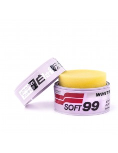 SOFT99 White Soft Wax Twardy wosk do białego auta