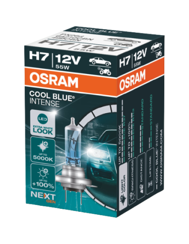 OSRAM ŻARÓWKA H4 12V 55W PX26D COOL BLUE® INTENSE NEXTGEN