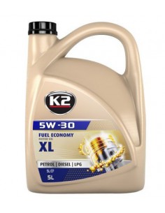 K2 Olej 5W30 K2 SL CF CF-4 5L Syntetyczny Nanotech