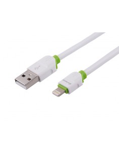Kabel MYWAY do telefonu w oplocie USB-Lightning 1m