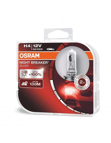 Żarówka H4 P43t Osram Nightbreaker Silver