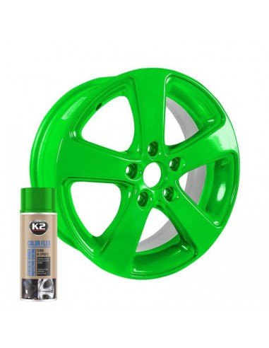 K2 Color Flex Płynna guma w spayu Jasno Zielony