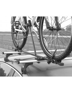 Uchwyt rowerowy dachowy belkowy - wesja stalowa