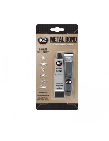 K2 METAL BOND 56 G Dwuskładnikowy klej do metalu