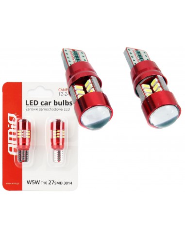 Żarówka Żarówki postojówka led W5W 27SMD 3014