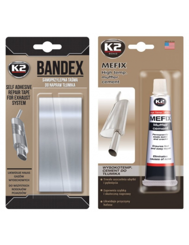 K2 MEFIX Cement+ Bandex taśma naprawcza do tłumika