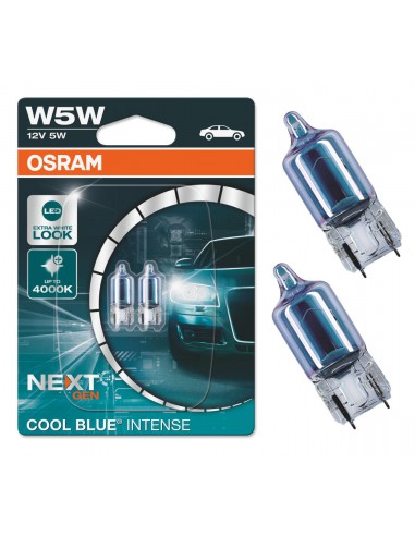 Żarówki W5W 12V 5W Osram Cool Blue kpl. 2szt