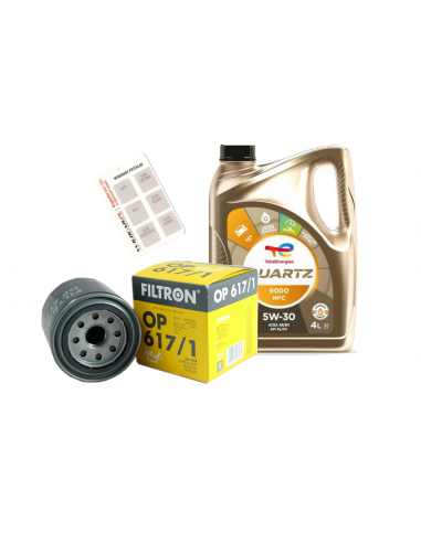 Filtr OP617/1 + Olej Total 5W30 NFC Hyundai Kia