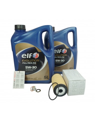 Filtr + Olej 5W30 Nissan Interstar, NV400 2.3 dci