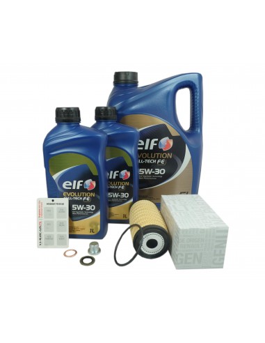 Filtr filtron + olej 5W30 Elf Nissan, Renault