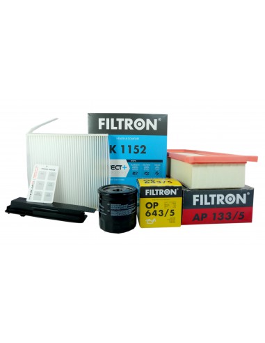 3Filtry Filtron Dacia Duster I 1.5 dCi 109KM 2013-