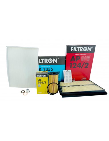 3xFiltr filtron Nissan X-Trai 3 Koleos 3 1.6 dCi
