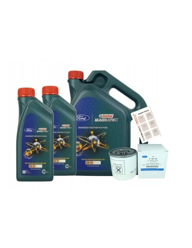 Zestaw ford oe 2128722 + Olej 0w30 ford-castrol