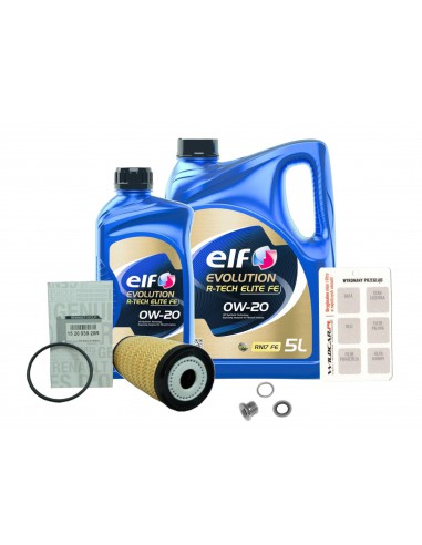 Filtr filtron + Olej 0W20 Elf Evo Renaut 2018-