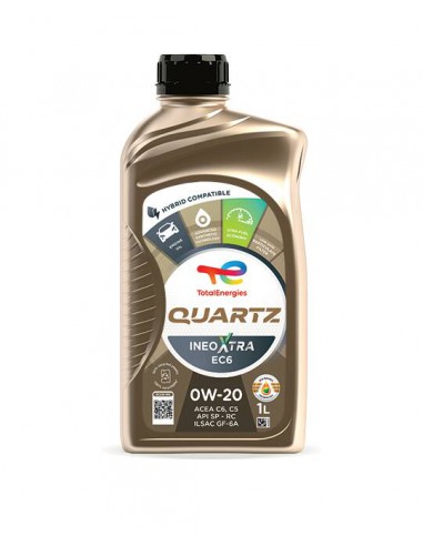 Olej 0W20 Total Quartz Ineo EC6 1L