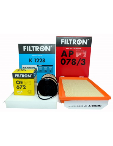 3 x Filtr Filtron Fiat Tipo 1.6 110 KM 2015-