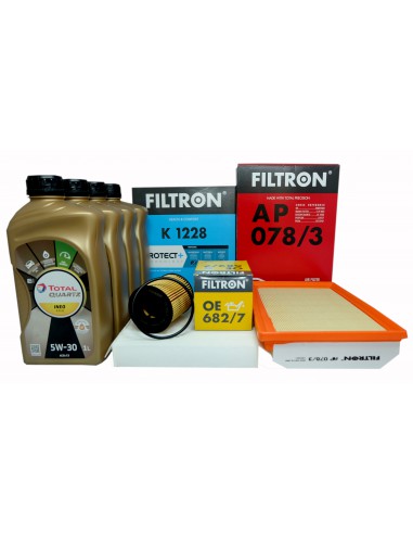 3x Filtr + Olej Fiat Tipo 1.3 D Multijet 15- Euro6