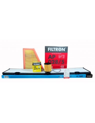 3x Filtr Filtron BMW X1 E84 20 iX 184 28 iX 245 KM